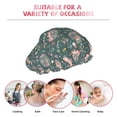 thumbnail image 7 of KLL Hedgehogs and Flowers Pattern Shower Cap & Bath Cap for Women,Reversible Oversized Waterproof Shower Caps for all Hair Lengths,Elastic Reusable Bathing Hair Cap, 7 of 7