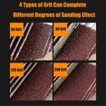 thumbnail image 3 of 20 Pcs Abrasive Flap Wheel Sander 1/4 Inch Shank, 3 of 5