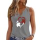 thumbnail image 1 of Camiseta de Moda Casual sin Mangas con Cuello en V para el Hogar Y el Uso Diario, 1 of 7