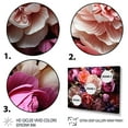 thumbnail image 3 of Designart "Peonies In Asian Painting IV" Asian Art Floater Framed Wall Decor, 3 of 7