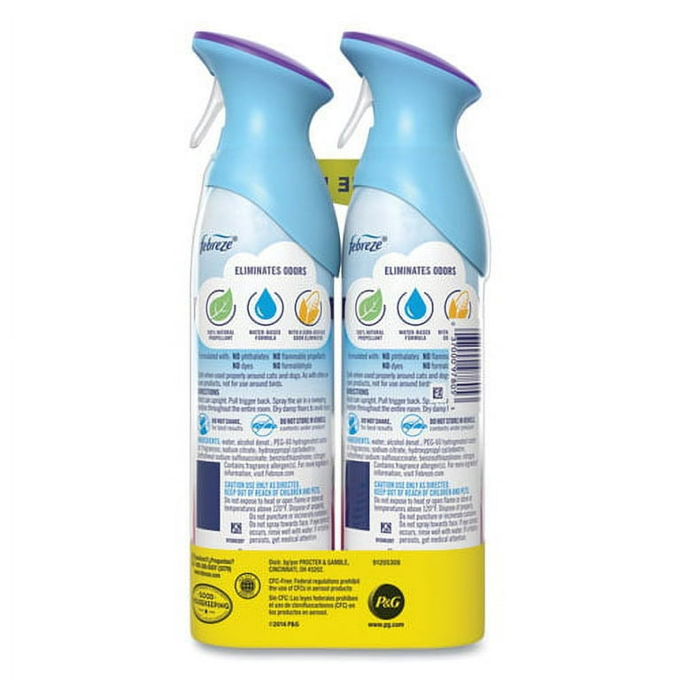 AIR, Spring and Renewal, 8.8 oz Aerosol Spray, 2/Pack, 6 Pack/Carton AIR, Spring and Renewal, 8.8 oz Aerosol Spray, 2/Pack, 6 Pack/Carton