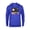 Royal, variant on Star Wars Grogu Holiday Christmas Lights N-1 Starfighter - Pullover Hoodie for Adults - Customized-Royal
