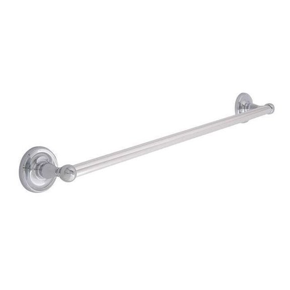 Taymor Towel Bar,Polished Chrome,Maxwell,24In 04-7924