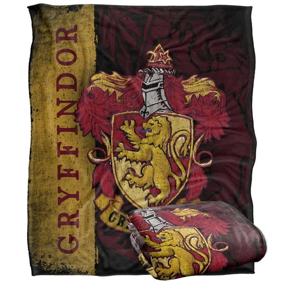 Harry Potter Blanket, 50"x60" Harry Potter House Crest Gryffindor Silky Touch Super Soft Throw Blanket