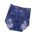 thumbnail image 2 of rygai Women Underpants See-through High Waist Tummy Control Women Briefs Female Intimacy Clothes,Dark Blue 2XL, 2 of 8