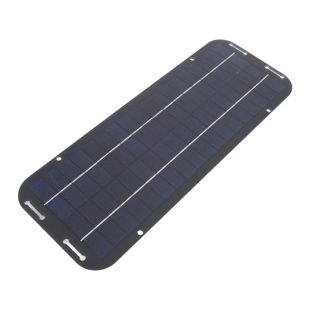 Panel Solar Portátil, Polisilicio Renovable 12V 5W Conversión De Alta Eficiencia Fácil Instalación Cargador De Batería Solar Para Automóvil Para RV
