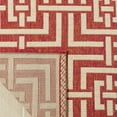 thumbnail image 4 of Safavieh Linden Derbhile Geometric Indoor/Outdoor Area Rug, Red/Creme, 8' x 10', 4 of 8