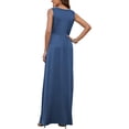 thumbnail image 3 of Vestido largo suelto sin mangas de verano para mujer Vestido largo casual con bolsillos Xemadio FSHY034-79, 3 of 5