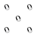 thumbnail image 1 of kurtrusly 1pc 3D Numeral Door Plaque House Drawer Sign Plating Gate Digits 0 to 9 Plastic Number Hotel Home Sticker Address Door Label Number 0 5Set, 1 of 5
