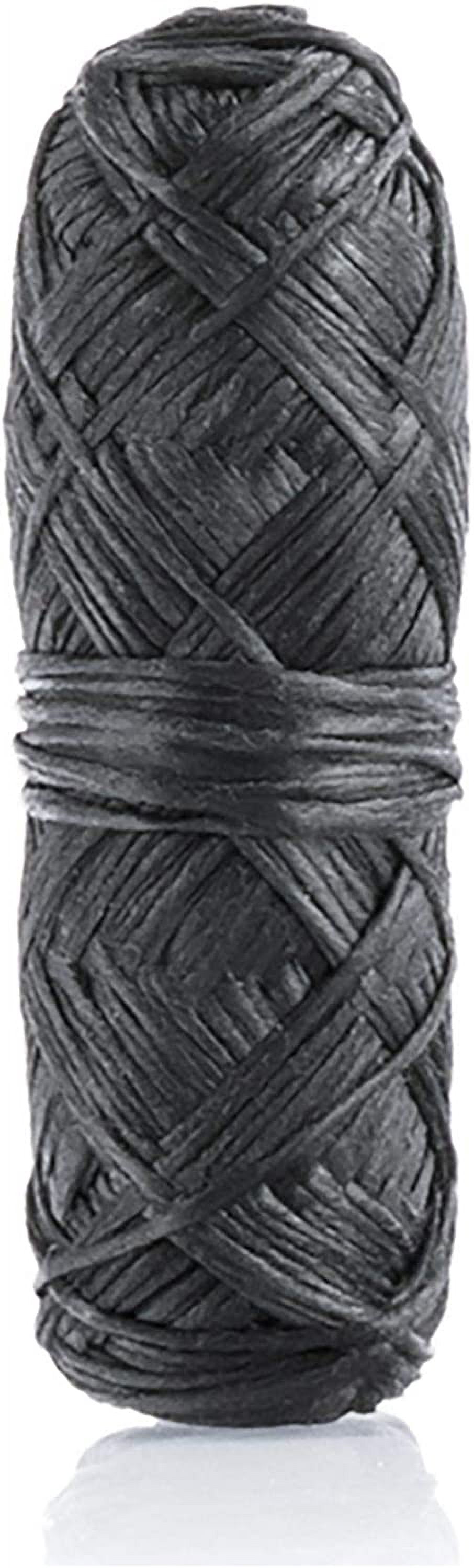 Bamboo Charcoal Dental Floss Refills, Bambo Woven Fibres, 5 x 33 Yards, Organic Refillable Dental Floss, Natural Floss, Eco-Friendly Floss. Plant-Based Candelilla Wax Floss with Natural Mint Flavorin