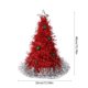 thumbnail image 3 of Sombrero de Papá Noel - Sombrero de Navidad de tela no tejida roja y verde para adultos, decoración navideña y regalo para el festival, 3 of 6