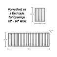 thumbnail image 2 of PETMAKER 4-Step Foldable Dog & Cat Stairs for Beds, Couches, Cars – Portable Indoor Outdoor Pet Steps for Small Dogs, Puppies, Kittens & Senior Pets, Lightweight Design, Carpeted Pads (Gray), 2 of 8