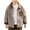 Brown, variant on Coerni Boys Striped Shirt Jacket Button Down Long Sleeve Collar Coat Relaxed Fit Spring Autumn Casual Layering Outerwear