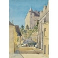 thumbnail image 3 of Ernest Franklin Tyler 14x18 Black Modern Framed Museum Art Print Titled - Chateau Luynes (1903), 3 of 5