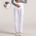 thumbnail image 5 of breaise Women's Maternity Pants for Work Over-Bump Pregnancy Casual Stretchy Straight Dress Pants with Pockets, 5 of 5