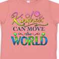 thumbnail image 4 of Inktastic Kindness Can Move the World- with flowers Boys or Girls Toddler T-Shirt, 4 of 5
