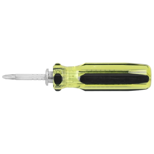 Double Head Screwdriver,Telescopic Screwdriver Double‑Head Manual Hardware Repair Tool Telescopic Screwdriver Highly Recommended