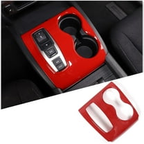 TINKI Gear Shift Panel Cover Trim for Honda Pilot 2016-2022/ Ridgeline 2020-2023/ Passport 2019-2023, ABS Automotive Center Consoles Cup Holder Cover Protector Accessories