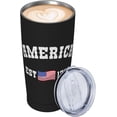 thumbnail image 3 of America Est 1776 Patriotic 4th of July Tumbler, 20oz Tumbler with Lids and Straws insulated tumblers Stainless Steel Vacuum Insulated Travel Mug Double Wall Water Coffee Tumbler, 3 of 6