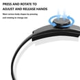 thumbnail image 4 of JGJJUGN Universal Neck Hanging Phone Stand, Lazy Neck Holder for Smartphone and Camera, Flexible Hands-Free Mount for Self-Timer, 180-Degree Angle Adjustable, Ideal for Sports and Live Streaming, 4 of 5