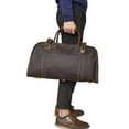 thumbnail image 2 of The Erlend Duffle Bag | Vintage Leather Weekender, 2 of 4