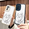 thumbnail image 1 of Artístico y duradero: llamativo estuche plateado esmerilado con estampado gráfico para iPhone 15 Pro Max 14 13 12 Pro 11, 1 of 4