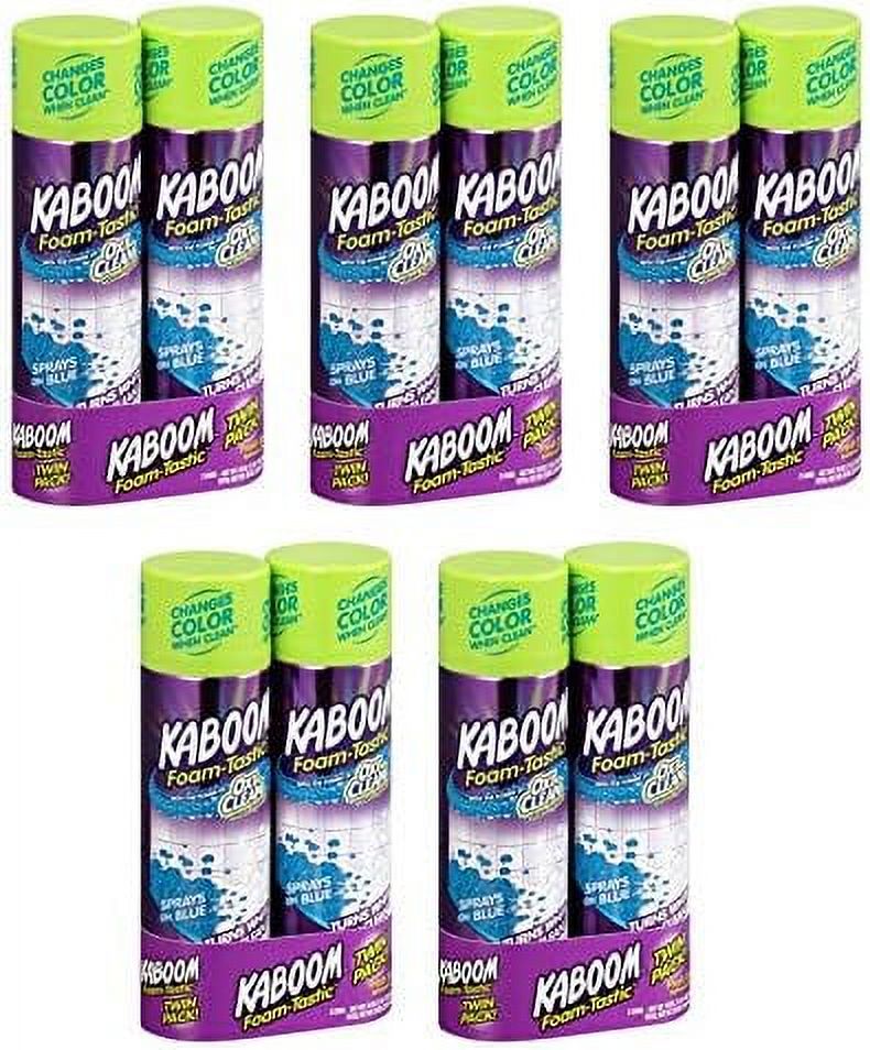 Oxi Clean Foam-Tastic Fresh Scent Bathroom Cleaner, 19 oz, (Pack of 10)