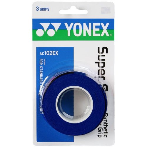 Yonex Super Grap Tennis Overgrip 3 packs Deep Blue