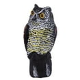 thumbnail image 4 of Generic Scarecrow Owl Decoy Bird Control Realistic Sounds Shadow 360 Rotate, 4 of 6