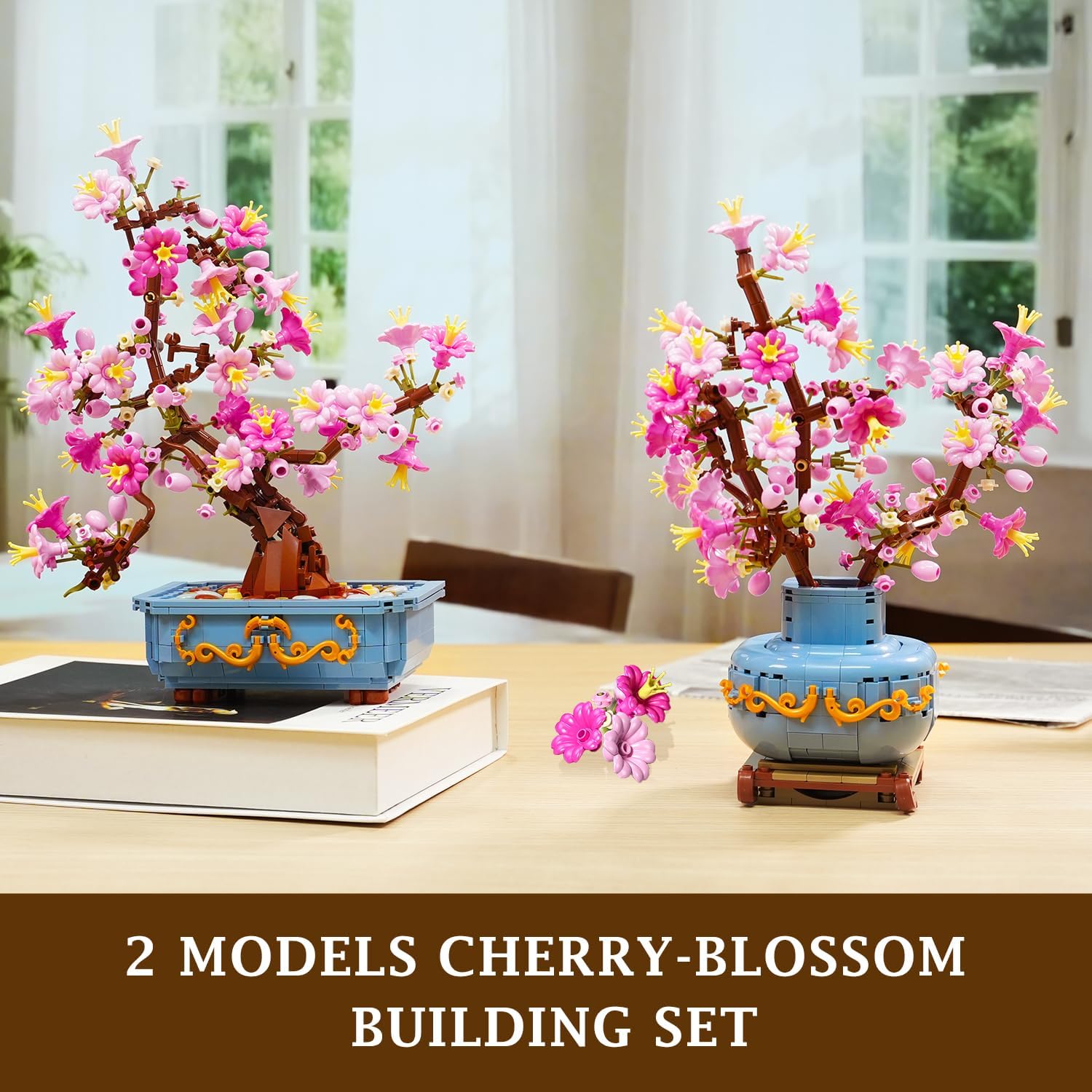 TERRAMUS Cherry Blossom Bonsai Tree Building Set photo 6