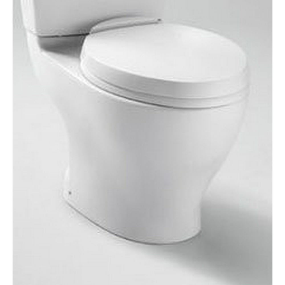 Toto Ct412f 01 Aquia Dual Flush Toilet Bowl Cotton White