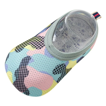 

Toddler Shoes Camouflage Kids Socks Non-Slip Aqua Shoes Barefoot Floor Socks The Boys Baby Baby Shoes