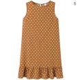 thumbnail image 2 of Guardurnaity Vestido de mujer sin mangas chaleco de punto con volantes cuello cuello vestido suelto Vestidos Caqui S Guardurnaity AP002086-01, 2 of 6