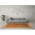 thumbnail image 3 of Ahgly Company Indoor Rectangle Oriental Orange Industrial Area Rugs, 8' x 12', 3 of 4
