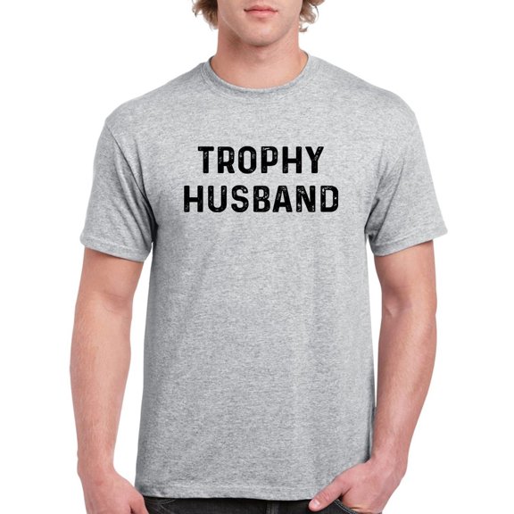 Trophy Husband T-Shirt Men -GoatDeals Designs, Male XX-Large