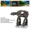 thumbnail image 4 of Decoraciones de Pecera de Perro Robot Adorno Creativo de Resina de Cueva de Piel de Pez Betta para Pecera ANGGREK Otros, 4 of 8