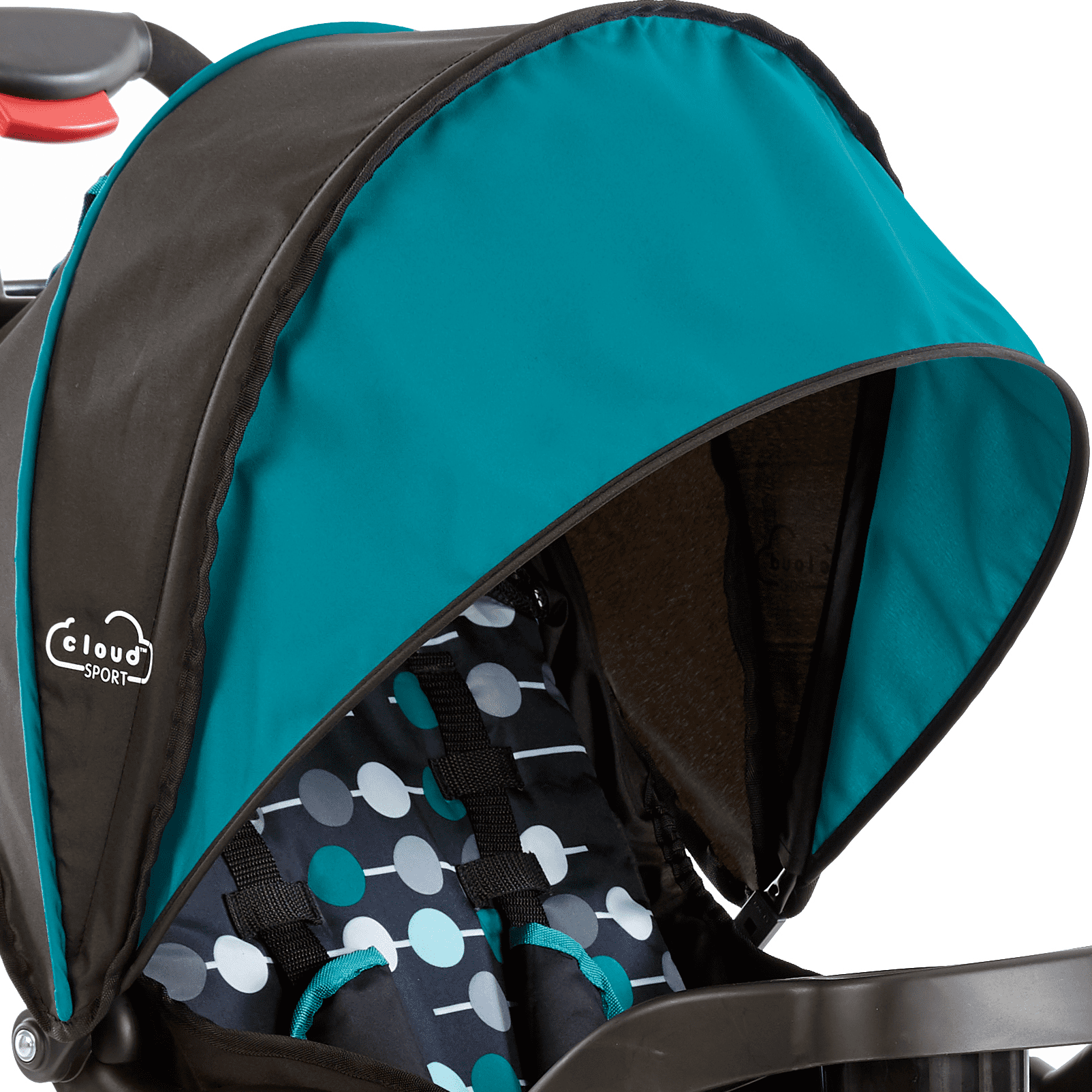 kolcraft cloud sport lightweight stroller blue