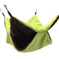 thumbnail image 1 of Decodeary Hanging Pet Hammock For Small Pets Soft And Comfortable Warm Good Ventilation green, 1 of 6