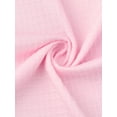 thumbnail image 6 of DARING DIVA Bathrobe Waffle Terry Shawl Collar Tie Short Sleeve XL Pink, 6 of 7