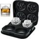 thumbnail image 3 of 4PCS Silicone Ice Mold Tray Stackable Silicone Ice-Cube Mold, 3 of 5