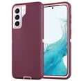 thumbnail image 1 of Supershield Defender Case for Samsung Galaxy S22 5G, Galaxy S22 5G Phone Case Heavy Duty Shockproof Dustproof 3 in 1 Rugged Protective Bumper Cover - Purple, 1 of 3