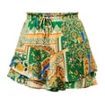 thumbnail image 3 of Women's Lightweight A-Line Skort High Waisted Skirt Shorts with Pockets Comfortable Summer Casual Vacation Beach Outfit, 3 of 4