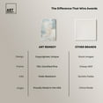 thumbnail image 6 of Blue and Beige II Canvas Minimalist Boho by Art Remedy, Gallery Wrapped, 20" x 30", 6 of 7