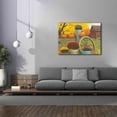 thumbnail image 3 of Epic Graffiti 'Autumn Affinity II' by James Wiens, Canvas Wall Art, 54"x40", 3 of 8
