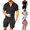 thumbnail image 1 of Conjunto De Playera Tipo Polo Y Short Bermuda Moda P/hombre, 1 of 7