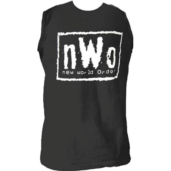 New World Order Wrestling Black Mens Sleeveless T-Shirt