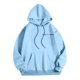 thumbnail image 4 of MHFRRA Sudadera con Capucha con Estampado de Letras para Un Uso Diario Cómodo, Ideal para Salidas Informales y Capas Elegantes Azul, 4 of 5