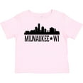 thumbnail image 3 of Inktastic Milwaukee Wisconsin City Skyline Boys or Girls Toddler T-Shirt, 3 of 5