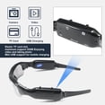 thumbnail image 3 of Chainplus Lunettes de Soleil Vidéo Ultra Résistantes à l'Eau HD, Protection de Caméra d'Action Sportive avec Lentilles de Sécurité, Design Sport Unisexe, 3 of 8