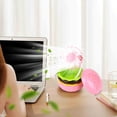 thumbnail image 3 of FHBVT USB Burger Mini Fan with Beauty Mirror Portable Rechargeable 2-in-1 Handheld Fan Gift-Ready Playful Design Compact Cooling for Home Office Travel Outdoor Daily Use Makeup Touch-Up Accessory, 3 of 8